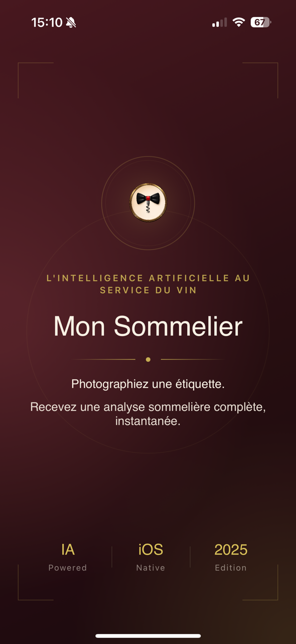 Mon Sommelier app