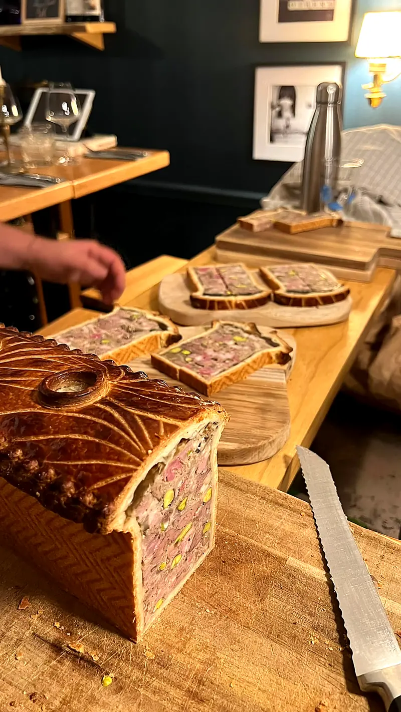 Wine & pâté-croûte pairing